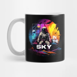 Life in the sky, Flying Pilot Classic motivation Mug